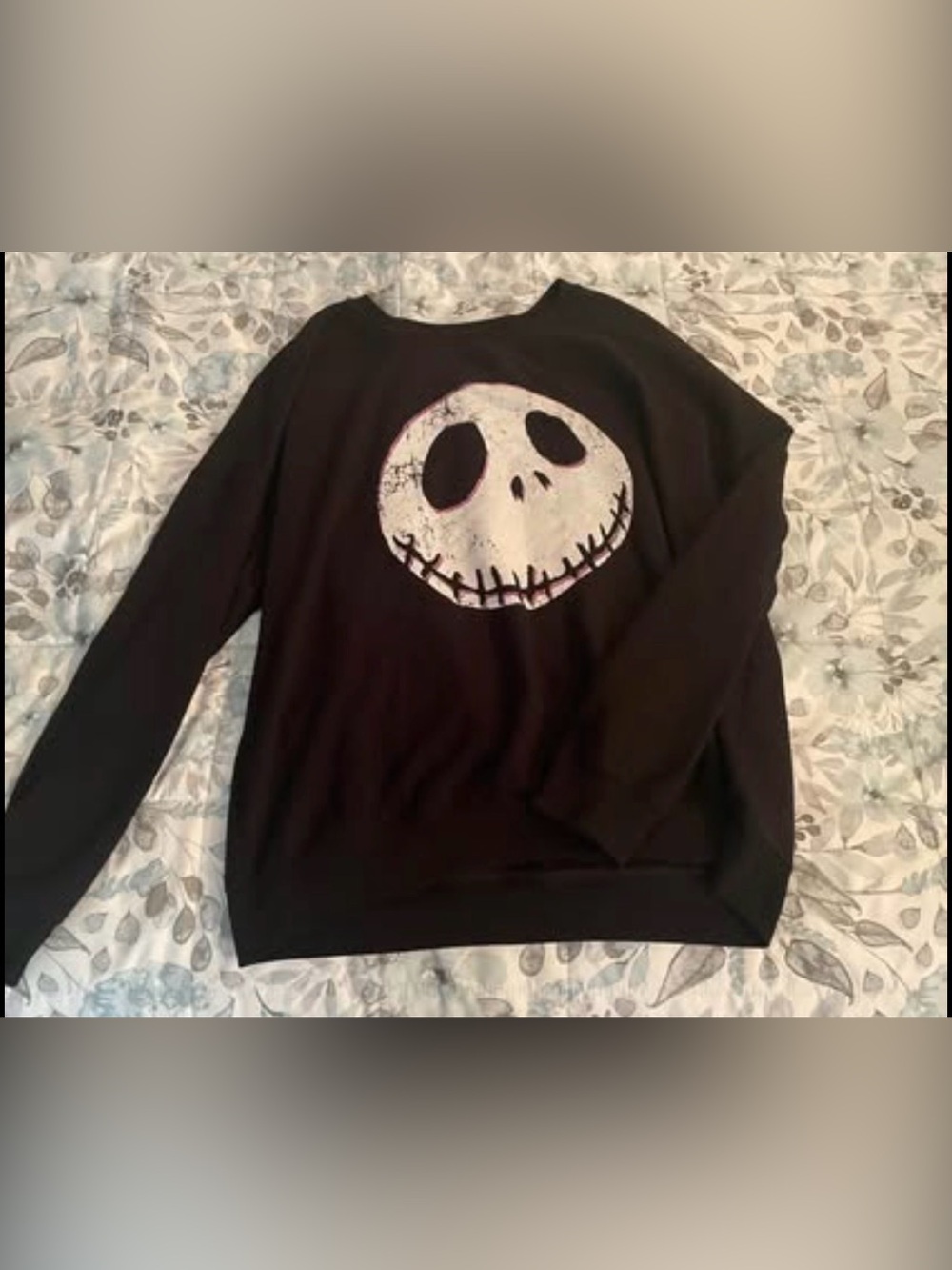 Nightmare Before Christmas Women/Men Graphic Fleece Halloween Sweatshirt